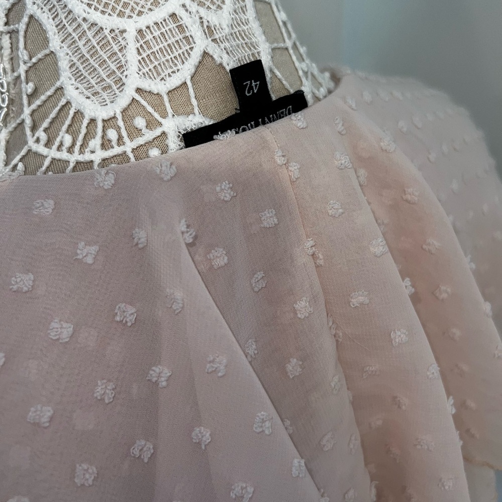 Denny Rose Wrap Pink Maxi Dress - Picture 5 of 9
